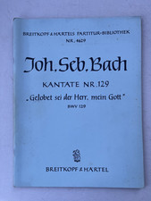 Noten. J.S. Bach. Kantate Nr