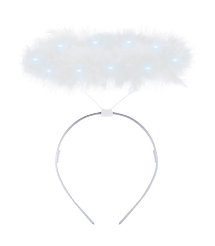 Leucht led weiß flauschig - led,
