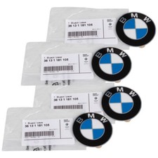 4x ORIGINAL BMW Emblem