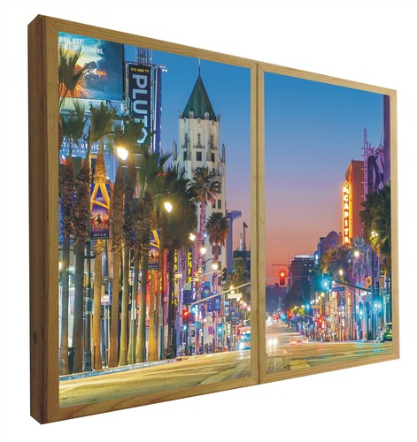Dekoratives led fensterbild - dekoratives, led-fensterbild