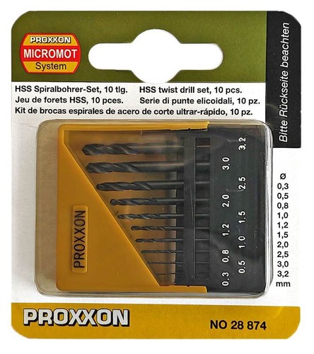 Proxxon hss spiralbohrersatz - proxxon, hss-spiralbohrersatz