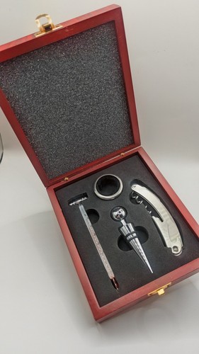 Wein set holzbox - wein-set, –