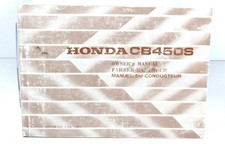 HONDA CB450S Betriebsanleitung Fahrer-Handbuch Modell 1990-