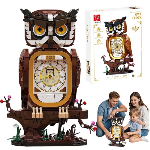 Abs eulen uhr modellbausatz - 3d,