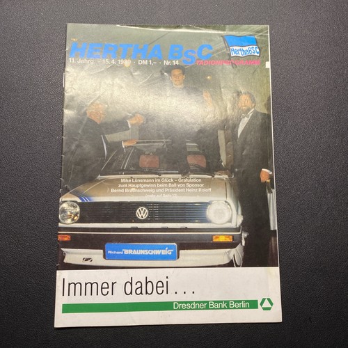 Programm 88 89 hertha - bl,