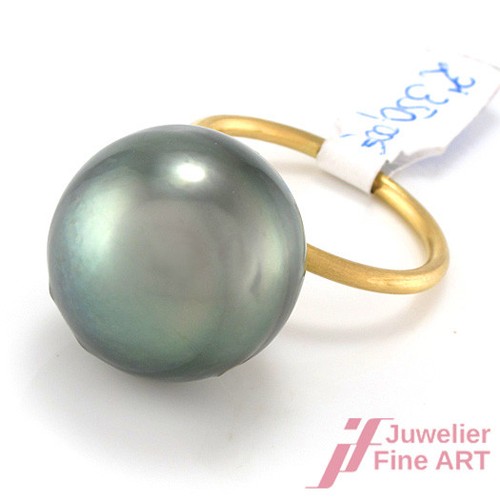 Ring 18k 750 yellow gold - ring, 18k/750