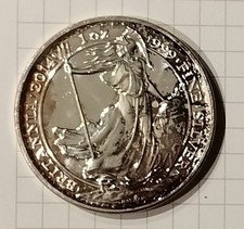 ** 1 Oz Silbermünze Britannia