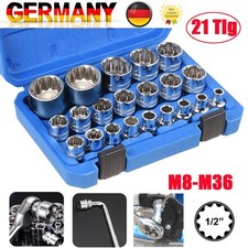 21tlg 1/2 Steckschlüssel