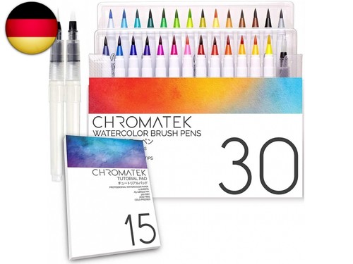 Aquarellstifte brush pen - pen, set