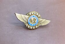 Jeppesen Sanderson Abzeichnen Pin Anstecknadel 10Kt 1/10. 1,7g Luftfahrt