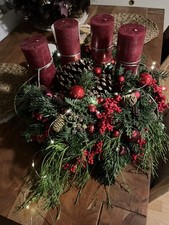 Edel Adventskranz Weihnachten