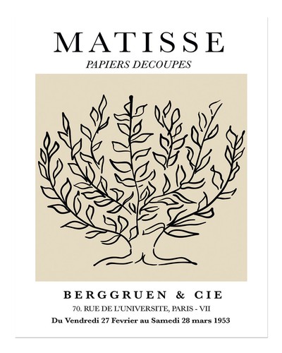 Matisse wandkunst elegantes - wandkunst,