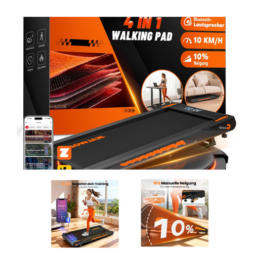Laufband mit bluetooth - mit,