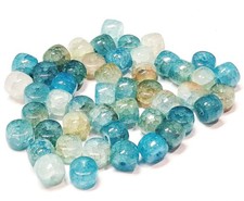 30stk Zylinder Achat Perlen