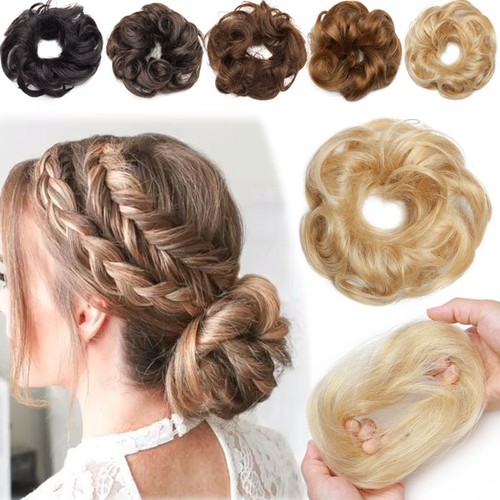 Remy echthaar dutt messy bun - echthaar,