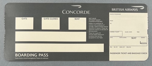 British airways concorde - british,