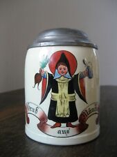 Andenkenkrug Bierkrug 1/4 Liter Gruß aus München mit Zinndeckel