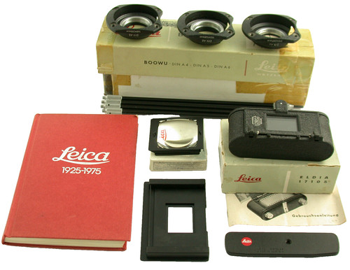 Lot posten leica - leitz, meter