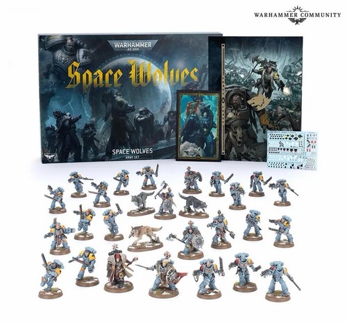 Warhammer 40k space wolves - warhammer,