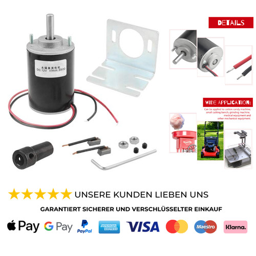 Gleichstrommotor 24v 30w - 24v, cw