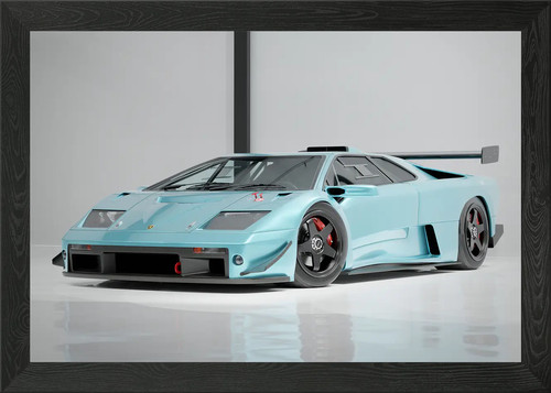 Lamborghini diablo gtr framed - gtr,