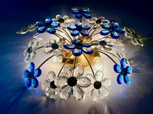 Florale flammige deckenlampe - 4-flammige,