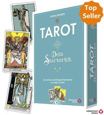 TAROT - Dein Starterkit | 78 Karten mit Buch (Tarot für Anfänger) | Anna Janssen