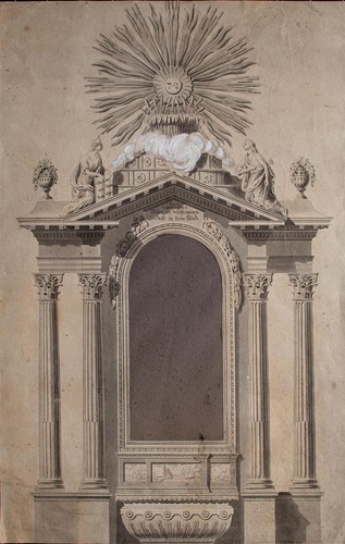 Architekturentwurf altar - architekturentwurf,