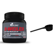 (72,27 EUR/kg) Olimp Redweiler 480g Pulver Dose Booster Arginin + Dosierlöffel