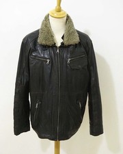 Flieger Lederjacke Blouson Größe XL Herren Glattleder S233