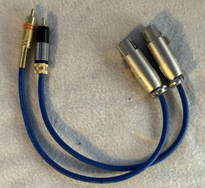 Mogami 2964 XLR auf RCA 40cm Kabel Brücken