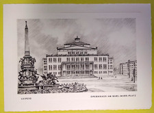 AK Leipzig - Opernhaus nach