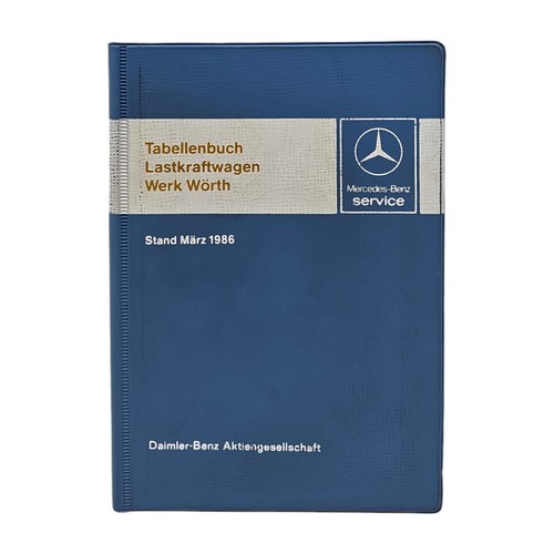 Tabellenbuch mercedes benz - tabellenbuch,