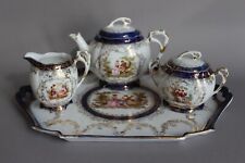 Porzellan Teeservice vierteilg
