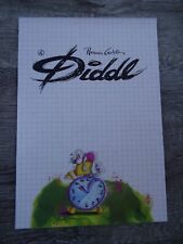 ? DIN A5 Diddl Block Diddl auf Wecker Depesche Blätter Weiß Rarität Sammlung ?