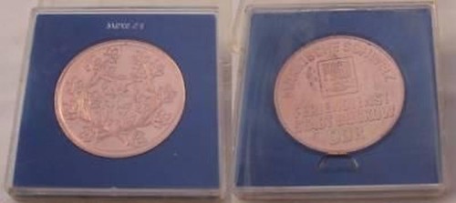 Ddr medaille fdgb feriendienst - ddr,