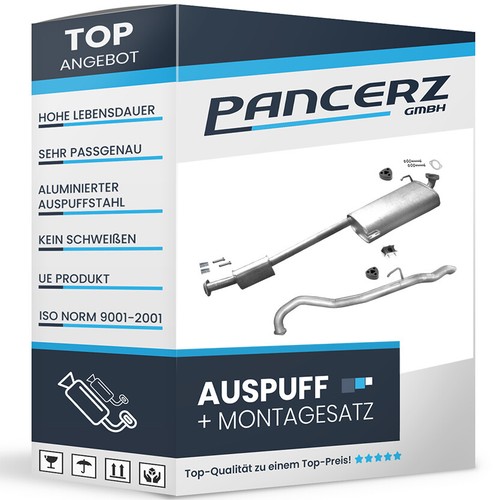 Auspuffanlage für opel - für,