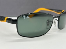 Ray Ban Sonnenbrille Kinder Jungen Mädchen schwarz Orange RJ9533