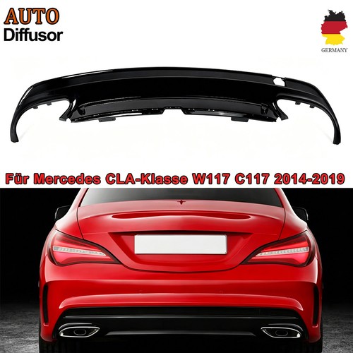 Heckdiffusor glanz schwarz - glanz,