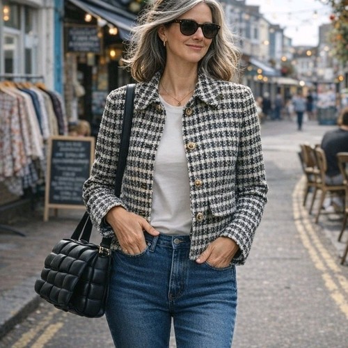 Zara struktur cropped - cropped, blazer