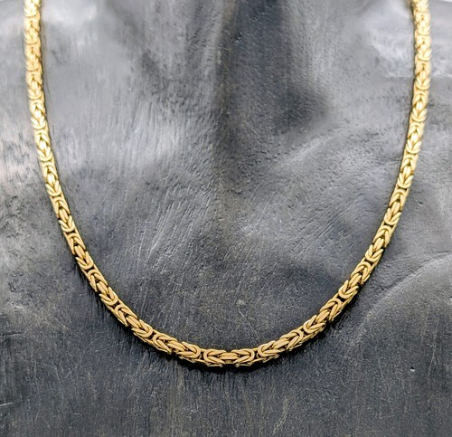 Königskette gelbgold 585 14k - königskette, 585/14k