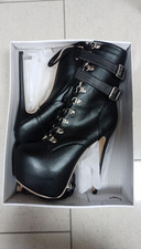 High Heels schwarz weiß highheels EU 41 Asia 42 Neu