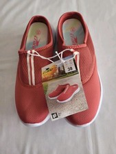 Crane Damen Halbschuh Slipper Sabot Comfortschuh Pink/Rose Gr. 38