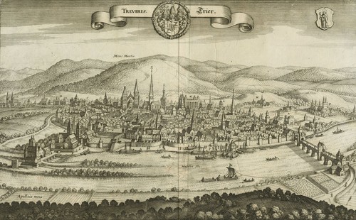 Trier gesamtansicht merian - gesamtansicht,