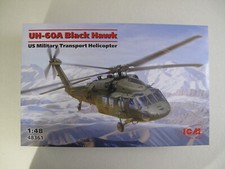 ICM 48361 UH-60A Black Hawk US Military Transport Helicopter 1:48