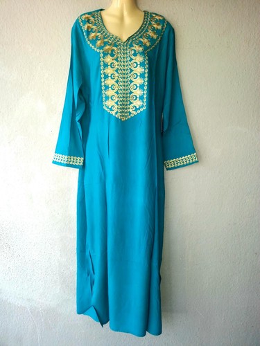 Abaya maxikleid kaftan - maxikleid,