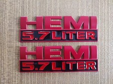 Dodge Ram Schriftzug 5,7L Hemi