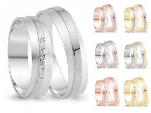 Paar trauringe gold - gold, 333