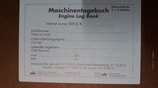 Gewerbliches Maschinen Tagebuch Seefahrt @