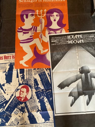 Groß kino plakat ddr - 3x,